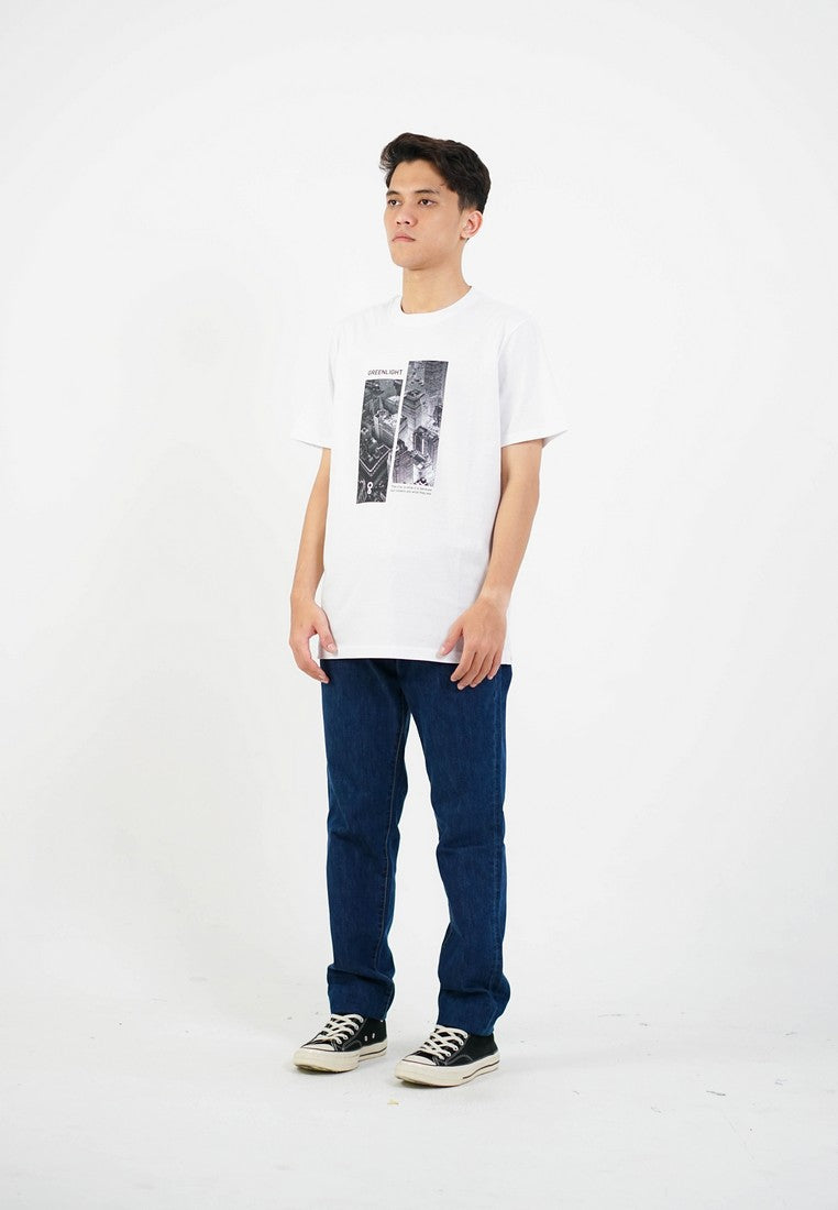 Greenlight Men's T-Shirt Short Sleeve Regular Fit Cotton Shar OL-C341224