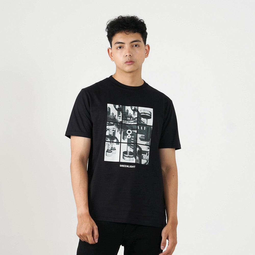 Greenlight Men's T-Shirt Short Sleeve Regular Fit Cotton Rioni OL-C380225