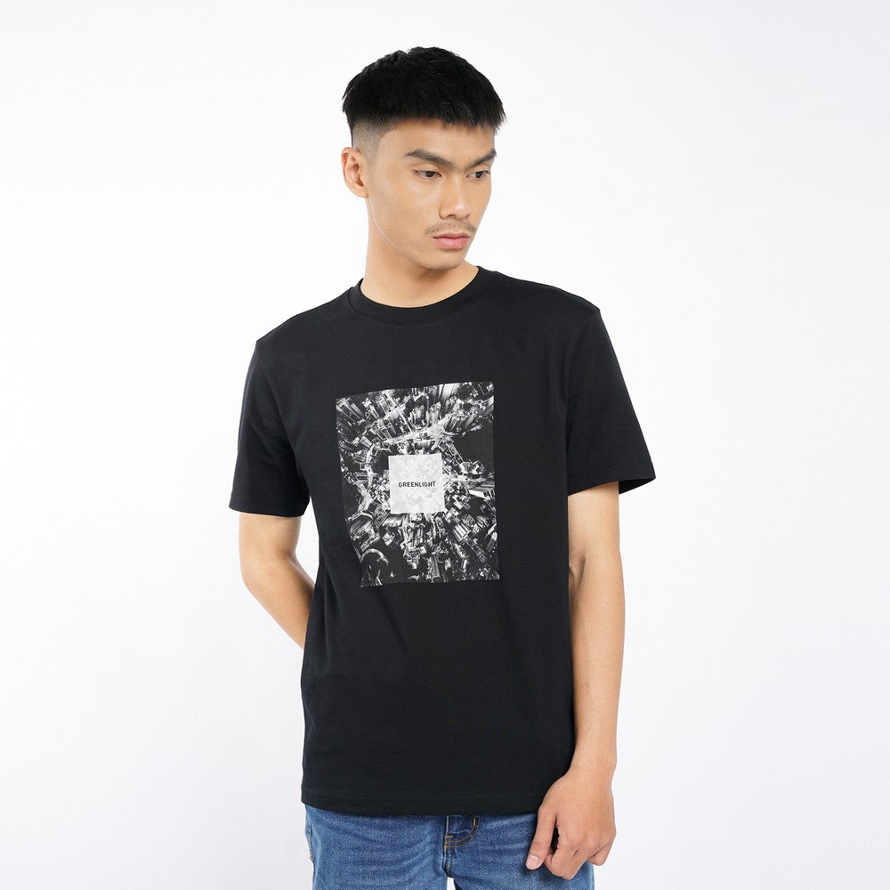 Greenlight Men's T-Shirt Short Sleeve Slim Fit Cotton Roosevelt C380626