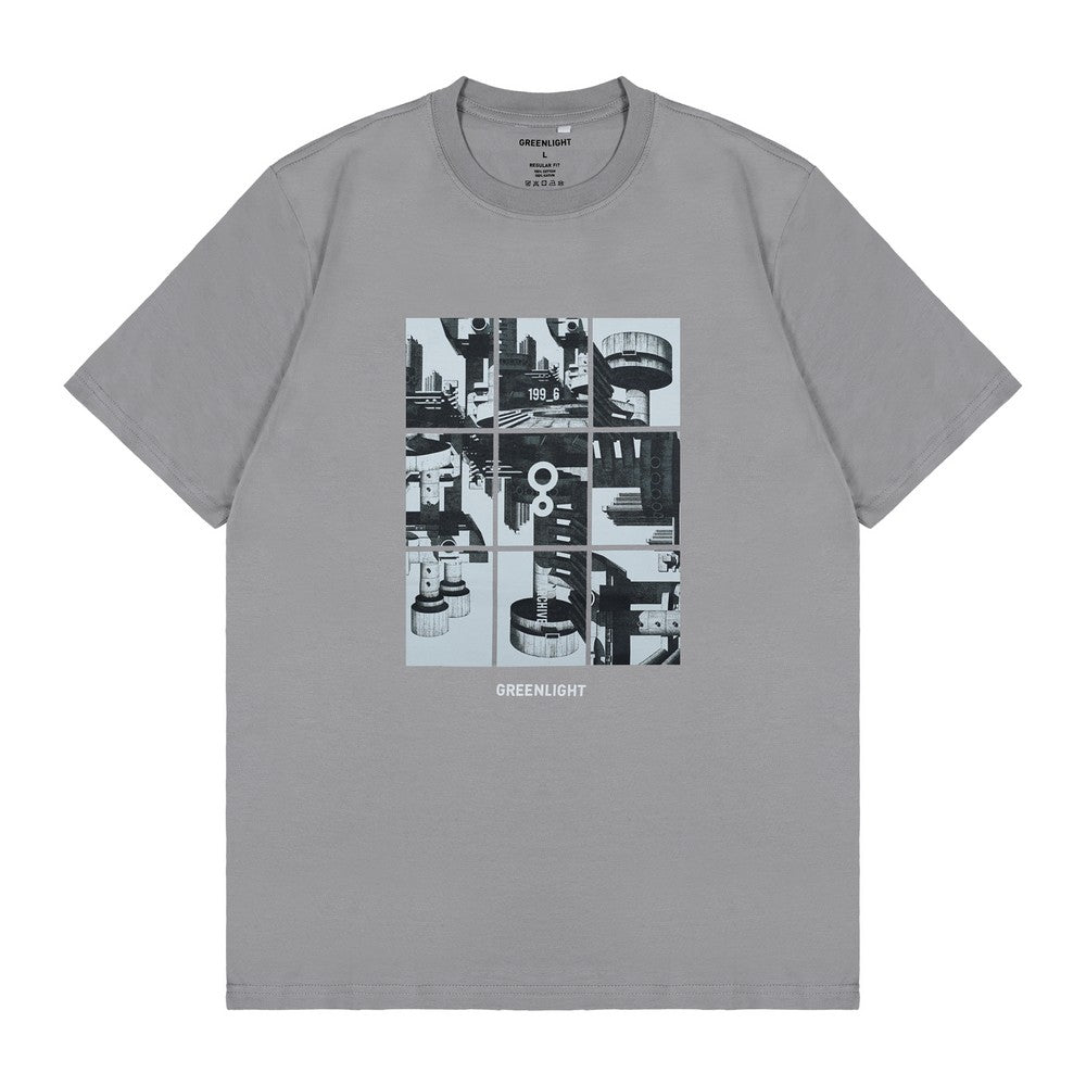 Greenlight Men's T-Shirt Short Sleeve Regular Fit Cotton Rioni OL-C380225