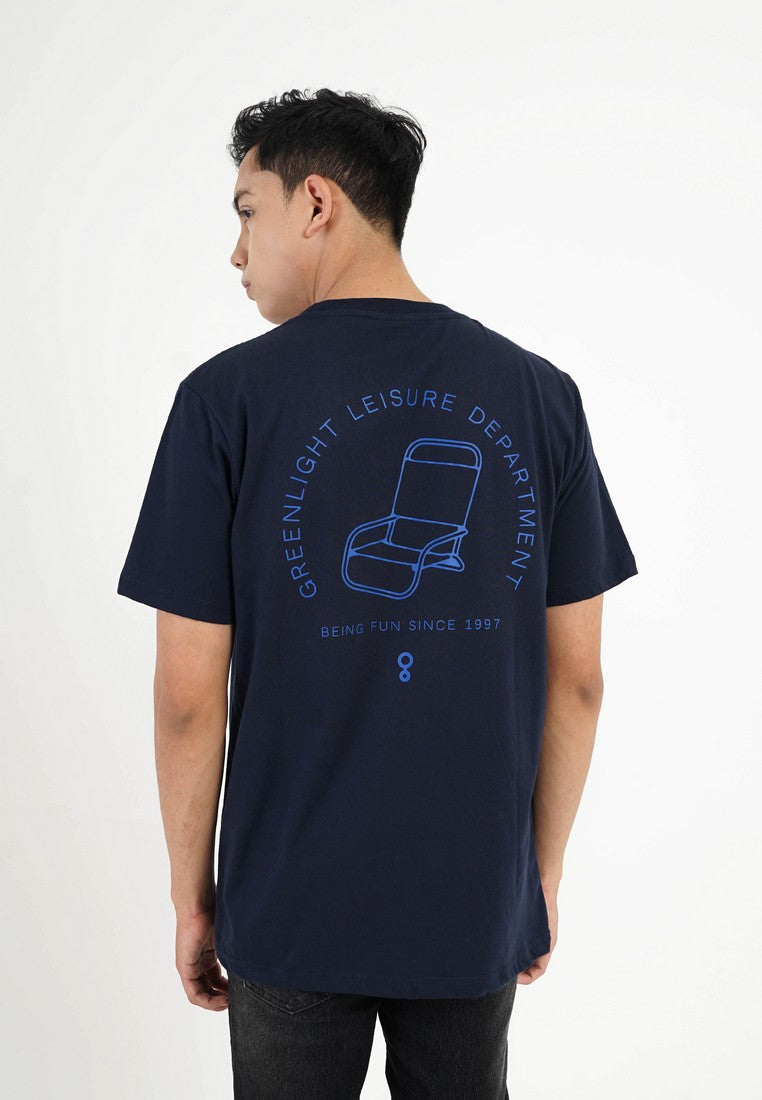 Greenlight Men's T-Shirt Short Sleeve Regular Fit Cotton Logo Chani OL-C391124