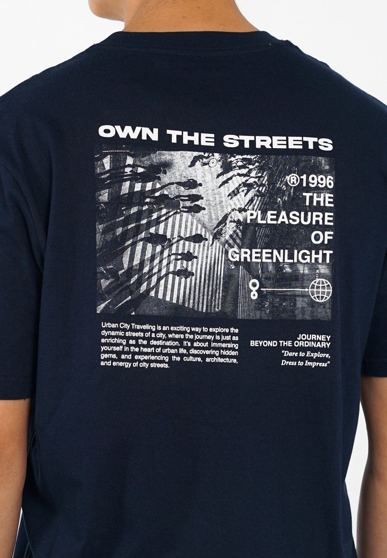 Greenlight Men's T-Shirt Short Sleeve Regular Fit Cotton Rocco OL-C470225
