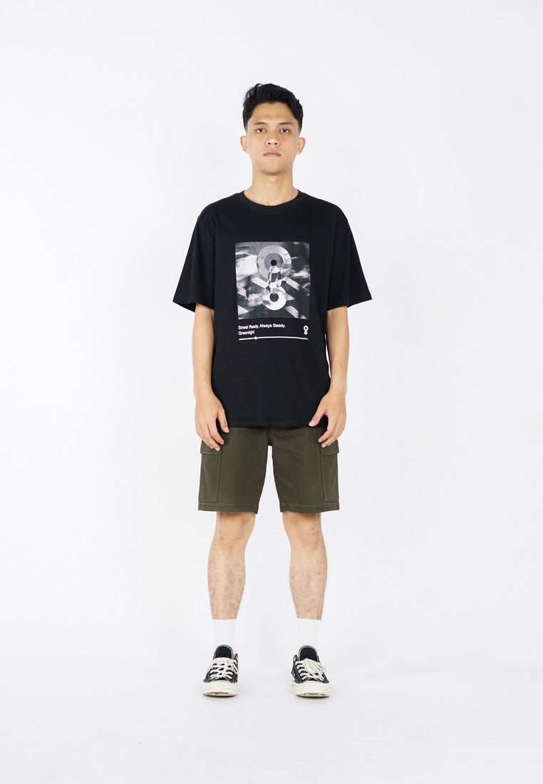 Greenlight Men's T-Shirt Short Sleeve Regular Fit Cotton Ouro OL-C630225