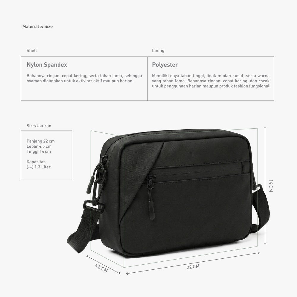 Greenlight Men's 2 in 1 Sling Pouch Bag Cele OL-010225