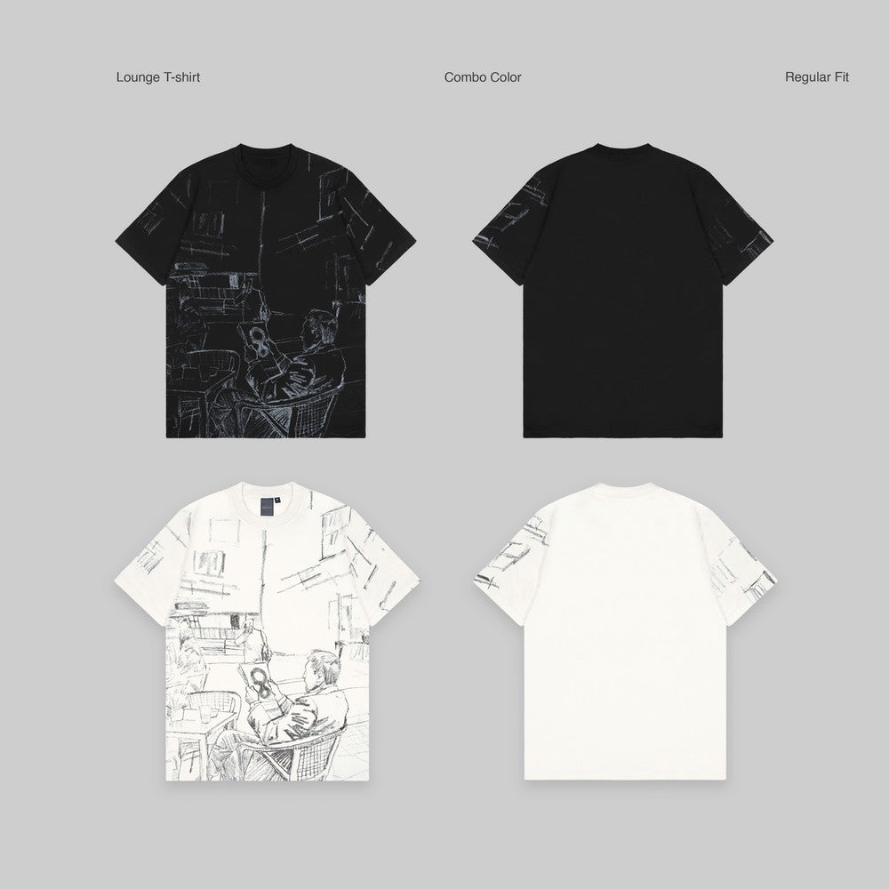 Greenlight Men's T-Shirt Short Sleeve Regular Fit Cotton Lounge C020926