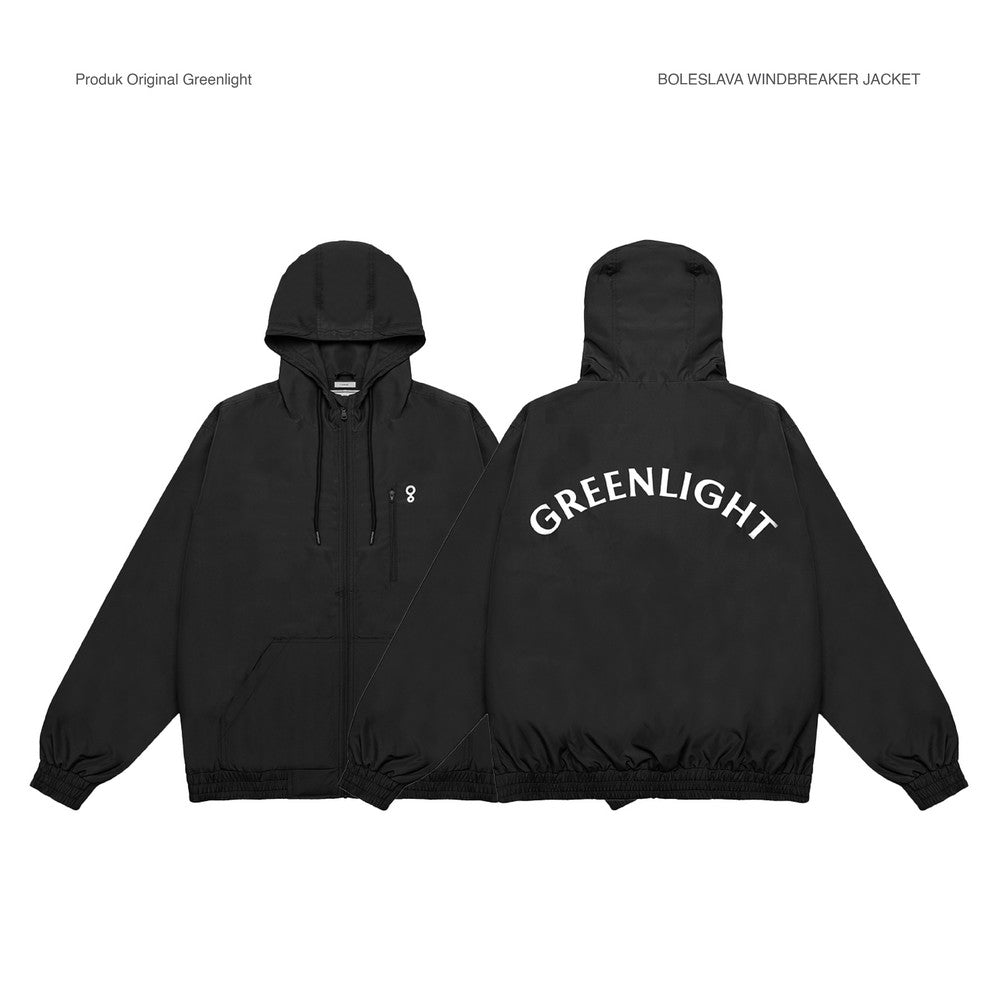 Greenlight Men's Windbreaker Jacket Regular Fit Taslan Boleslava OL-C030525