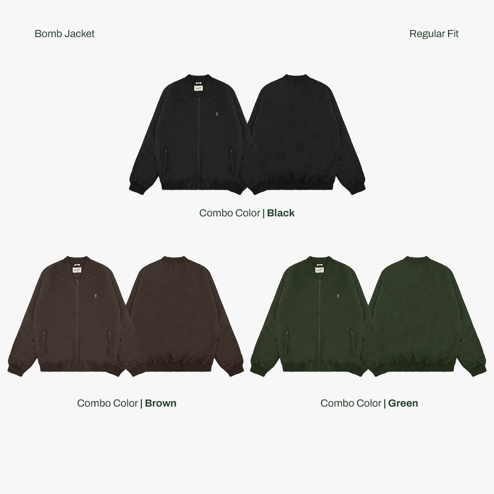 Greenlight Men's Bomber Jacket Regular Fit Polyester Bomb OL-C061124
