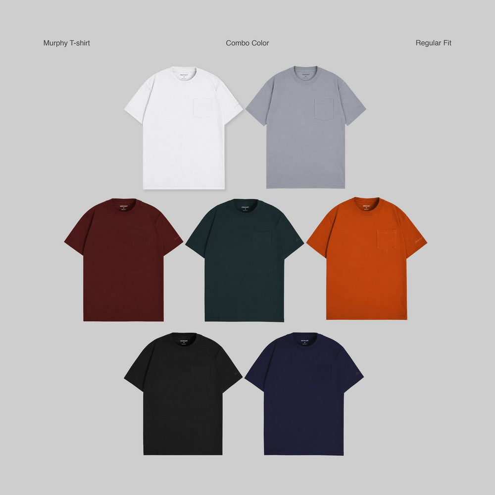 Greenlight Men's T-Shirt Short Sleeve Regular Fit Basic Cotton Murphy HP-C620924