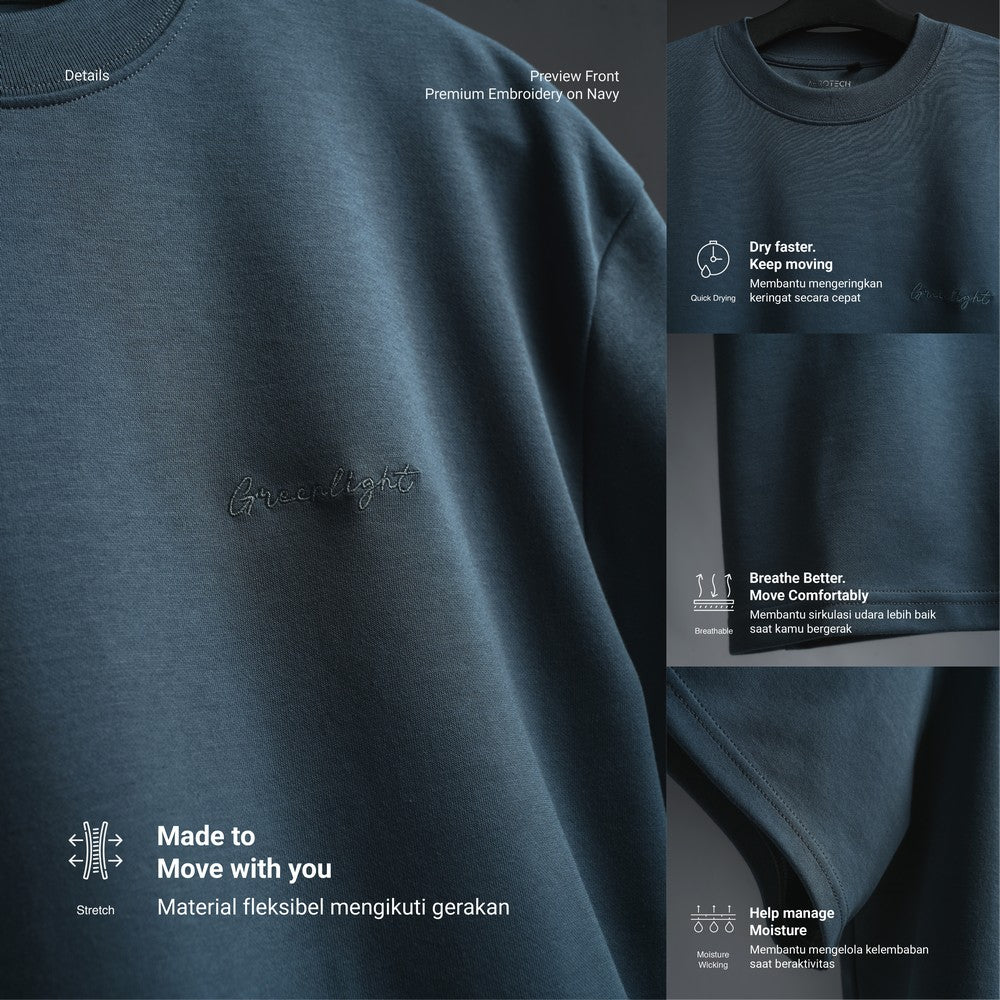 Greenlight Men's T-Shirt Short Sleeve Relaxed Fit Basic Cotton Hustons HP-C740924