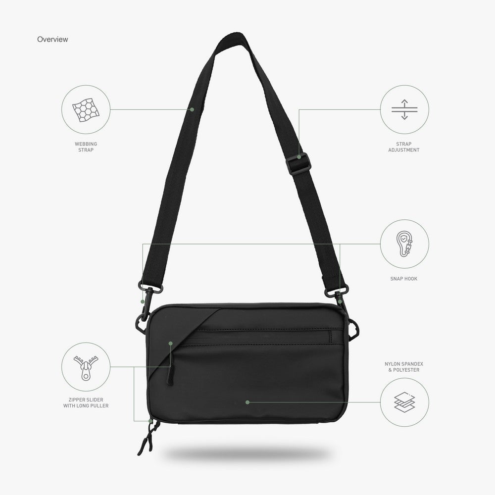 Greenlight Men's 2 in 1 Sling Pouch Bag Cele OL-010225