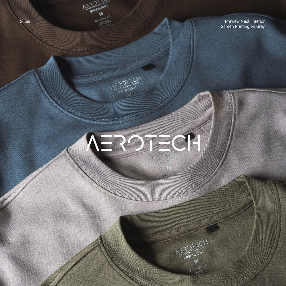 Greenlight Men's T-Shirt Short Sleeve Relaxed Fit Basic Cotton Hustons HP-C740924