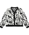 3Second Men's Cardigan Jacket Regular Fit Acrylic Abstract OL-030925