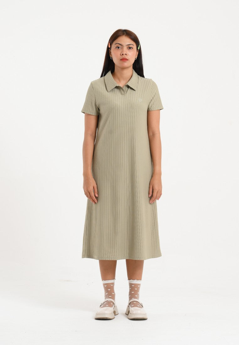 Greenlight Women's Midi Dress Collar Haru HP-C031024