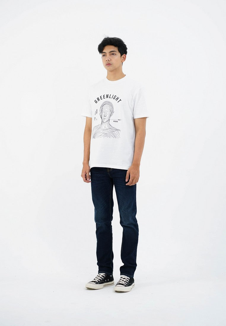 Greenlight Men's T-Shirt Short Sleeve Regular Fit Cotton Mindfull OL-C190325