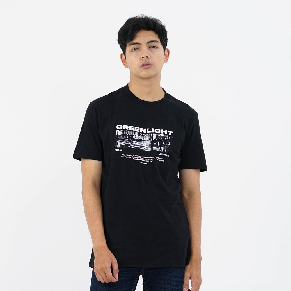 Greenlight Men's T-Shirt Short Sleeve Regular Fit Cotton Zaff OL-C381224