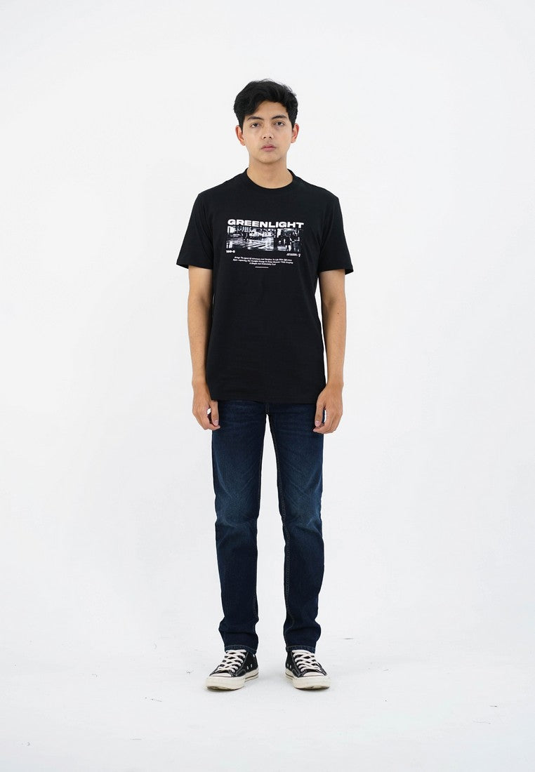 Greenlight Men's T-Shirt Short Sleeve Regular Fit Cotton Zaff OL-C381224
