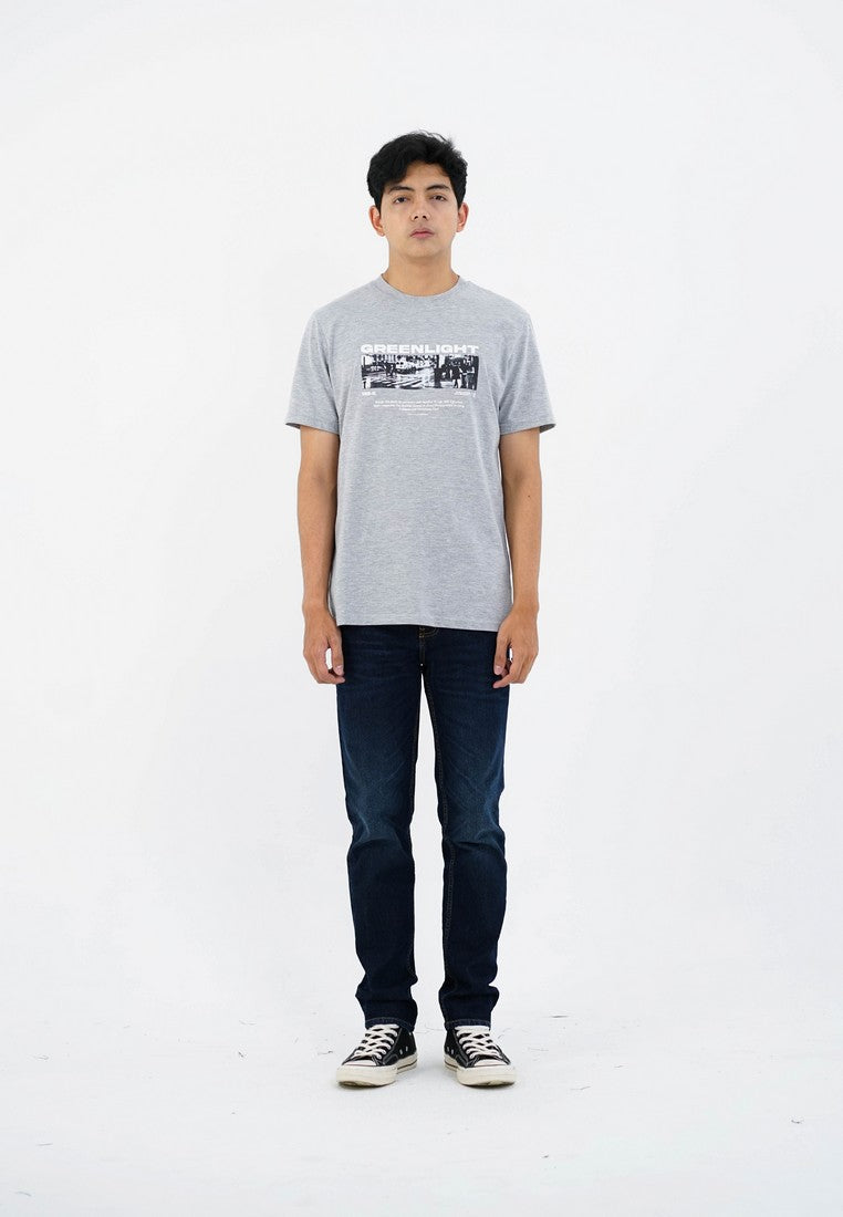 Greenlight Men's T-Shirt Short Sleeve Regular Fit Cotton Zaff OL-C381224