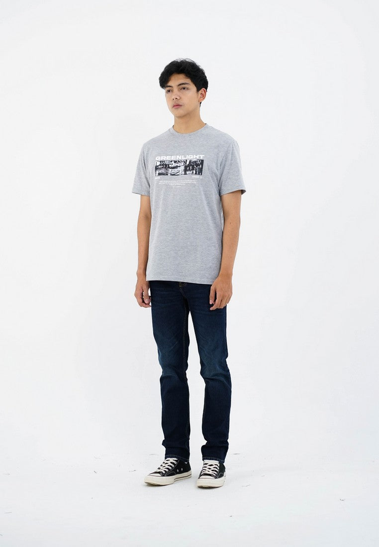 Greenlight Men's T-Shirt Short Sleeve Regular Fit Cotton Zaff OL-C381224