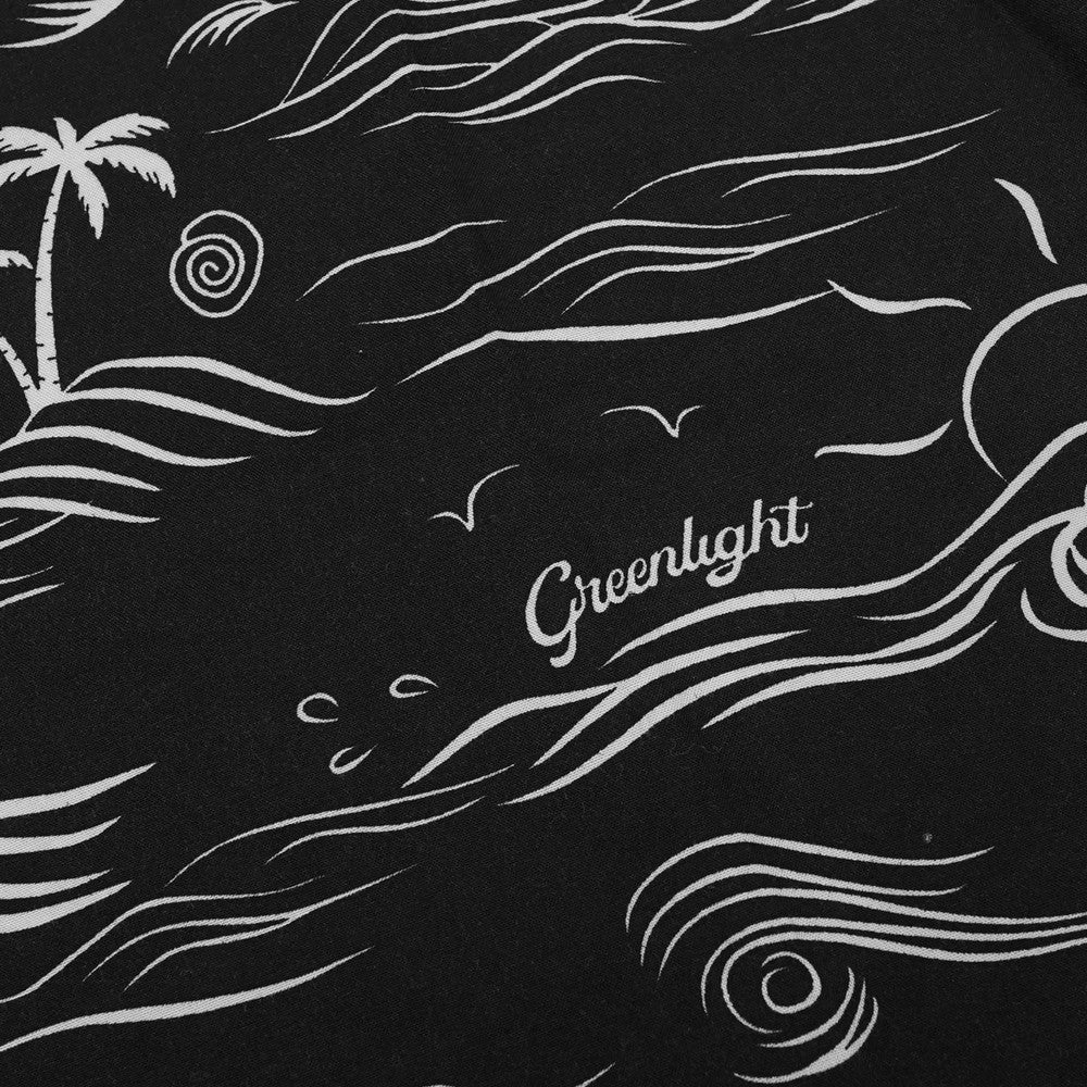 Greenlight Men's Shirt Short Sleeve Regular Fit Rayon Full Print Connor HP-C070225