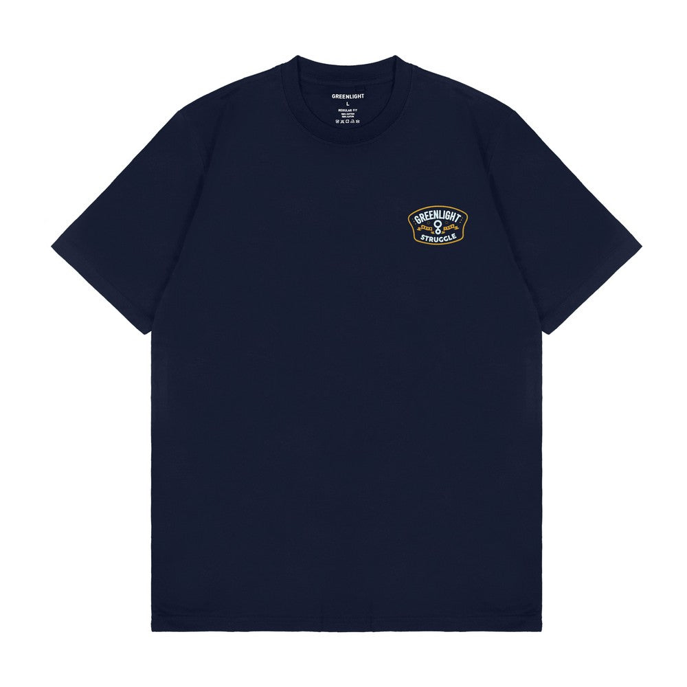 Greenlight Men's T-Shirt Short Sleeve Regular Fit Cotton Struggle OL-C120425
