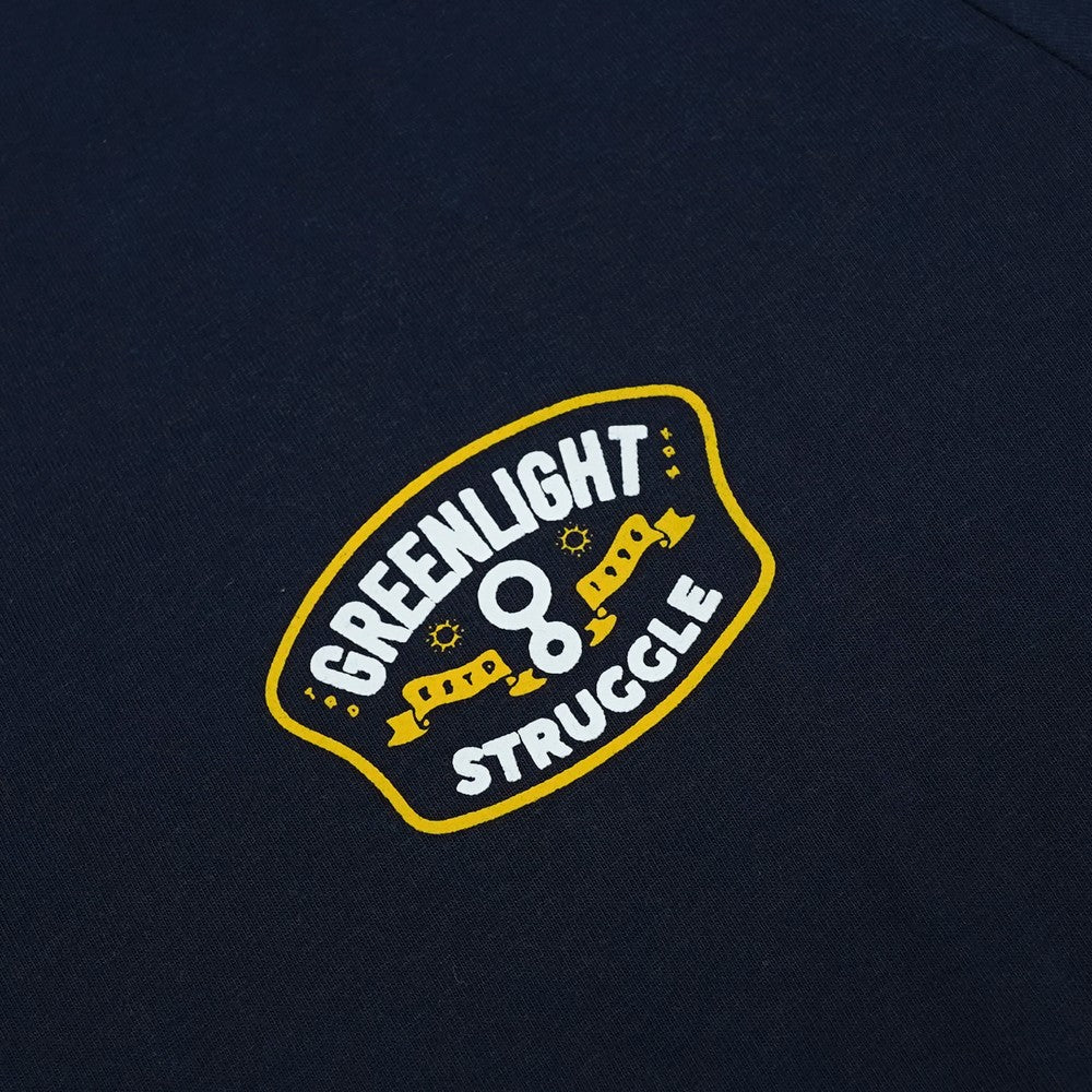 Greenlight Men's T-Shirt Short Sleeve Regular Fit Cotton Struggle OL-C120425