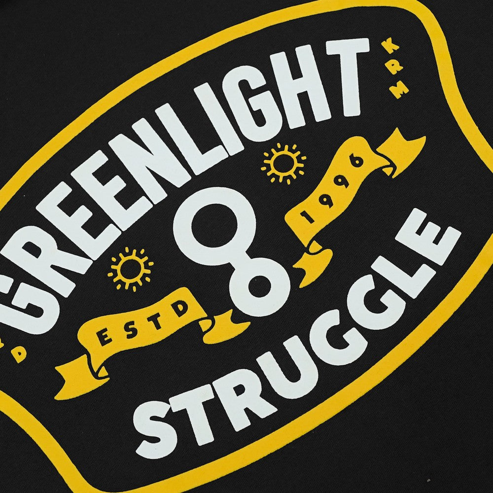 Greenlight Men's T-Shirt Short Sleeve Regular Fit Cotton Struggle OL-C120425