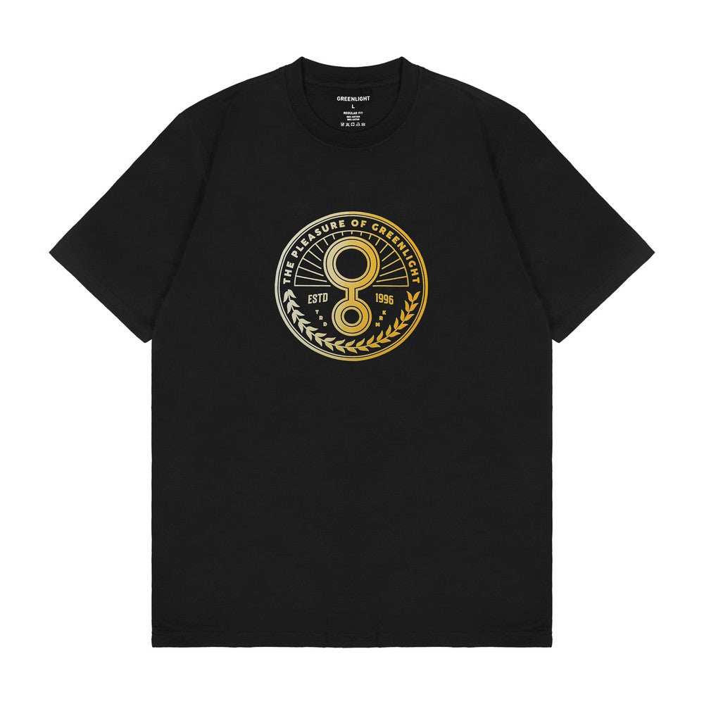 Greenlight Men's T-Shirt Short Sleeve Regular Fit Cotton Circle Pleasure OL-C070425