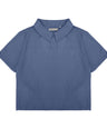 Greenlight Women's Collar T-Shirt Short Sleeve Body Fit Hatako HP-C240225