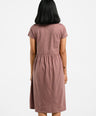 Greenlight Midi Dress Short Sleeve Button Opening Keira HP-C040325