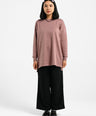Greenlight Women's Basic T-Shirt Long Sleeve Loose Fit Cotton Maiko HP-C180225