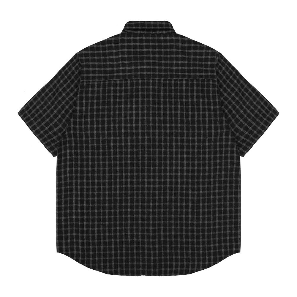 Greenlight Men's Plaid Shirt Short Sleeve Regular Fit Cotton Percy HP-010625