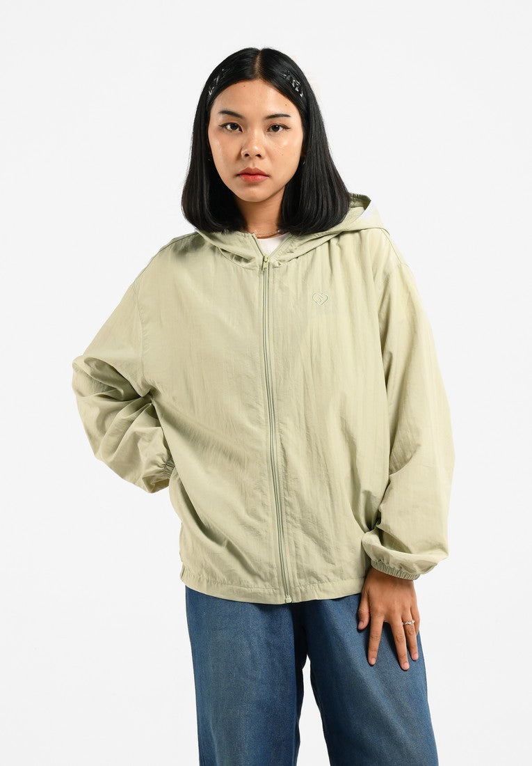 Greenlight Women's Jacket Zipper Hoodie Logo Rin HP-C071224
