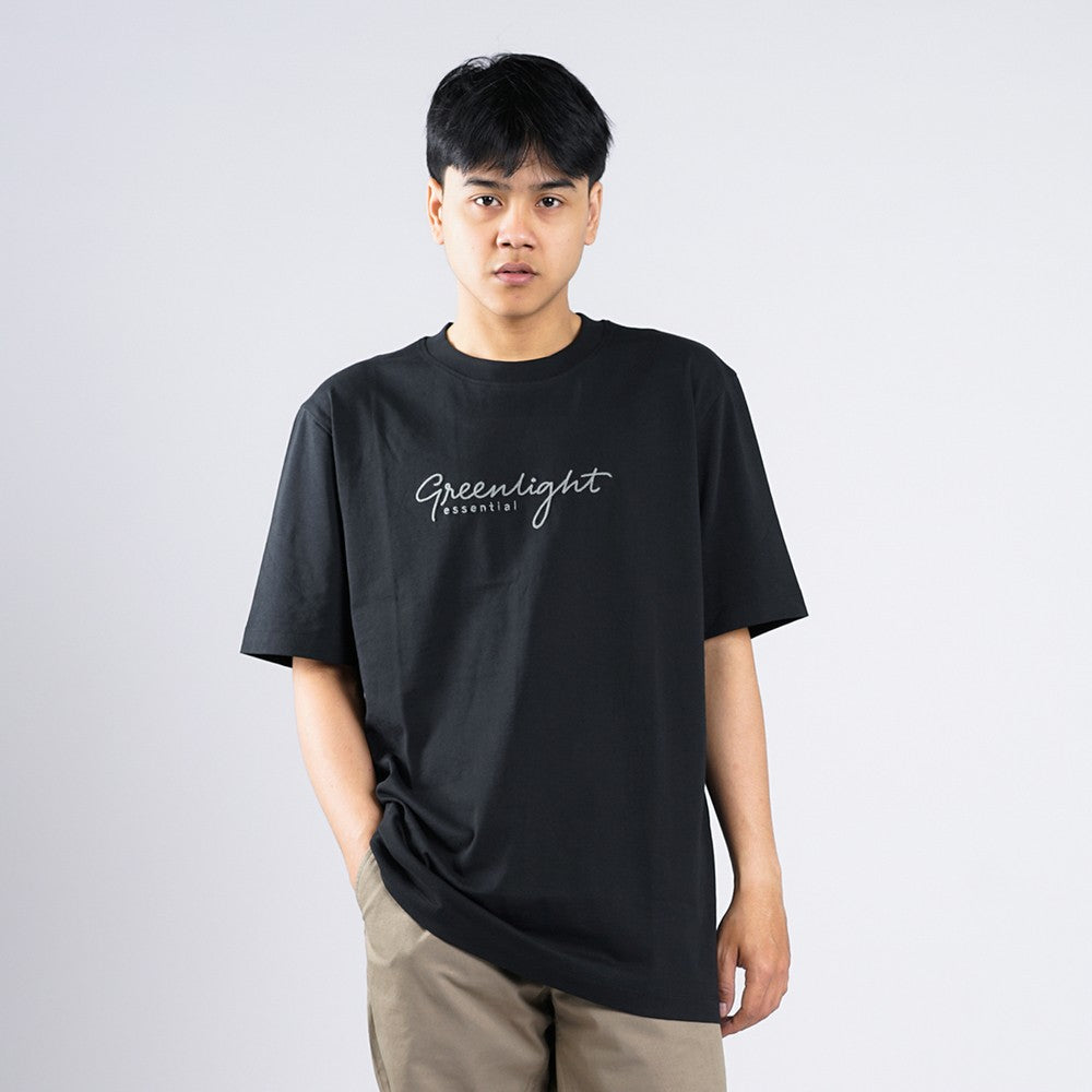 Greenlight Essential Men's T-Shirt Short Sleeve Regular Fit Cotton Starla C030325