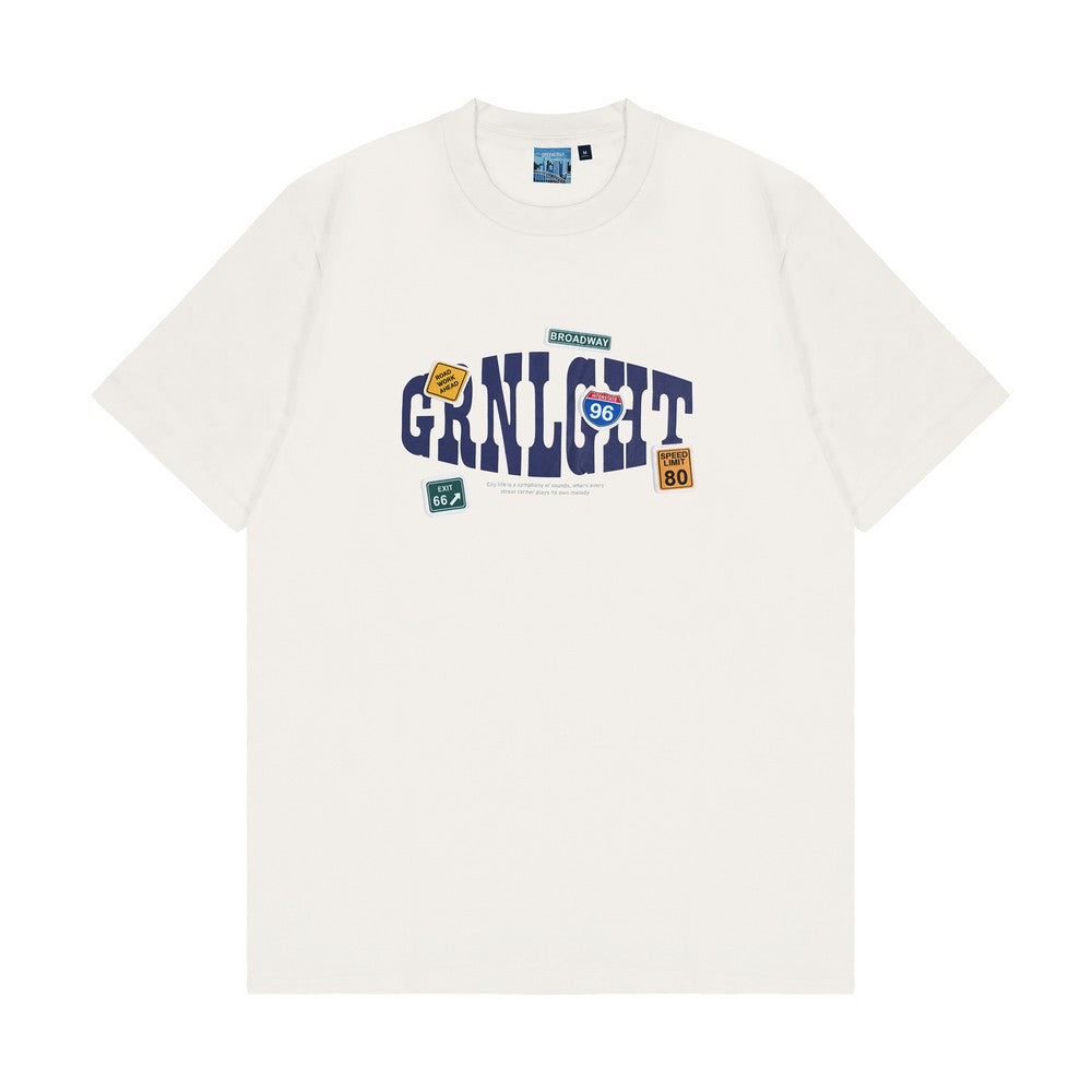 Greenlight Kaos Pria Lengan Pendek Regular Fit Katun Sign C060325
