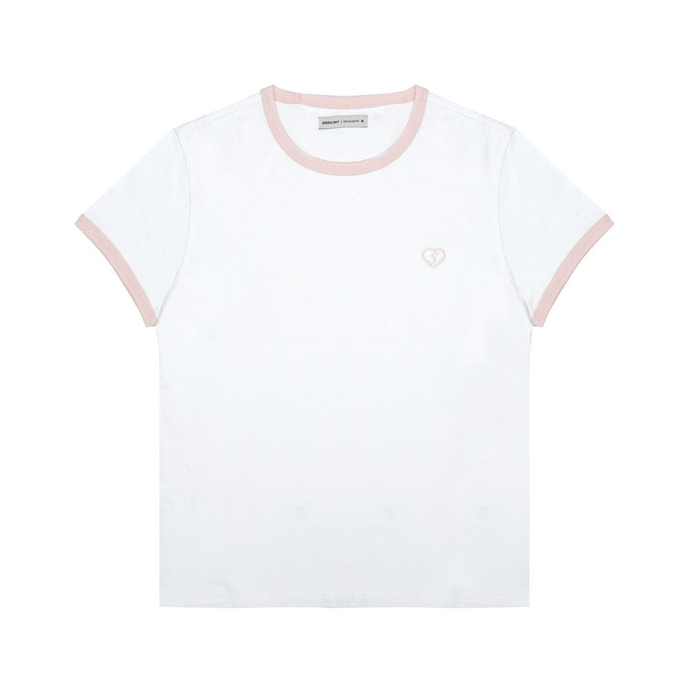 Greenlight Women's T-Shirt Short Sleeve Regular Fit Cotton Logo Shizu HP-C030425