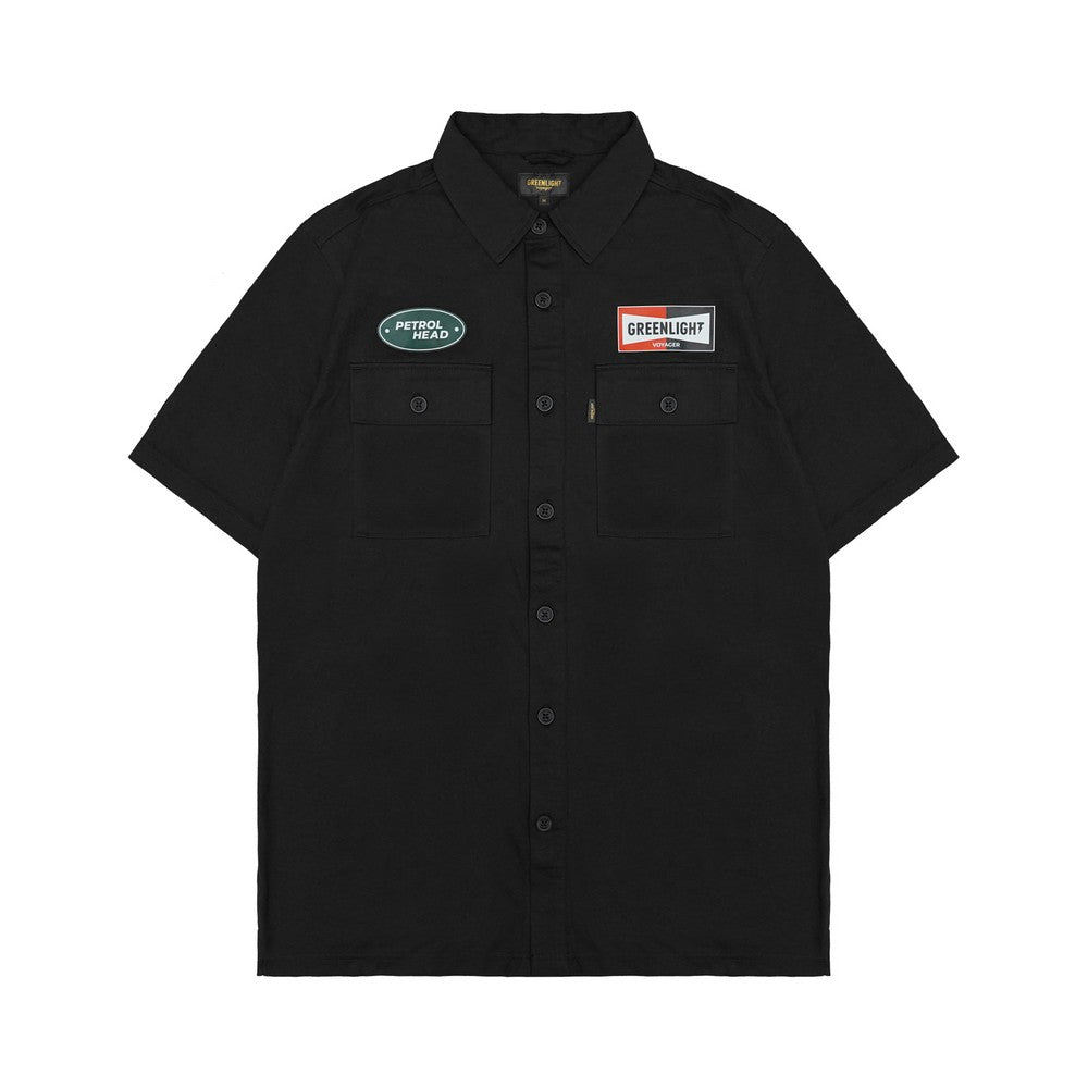 Greenlight Voyager Men's Shirt Short Sleeve Regular Fit Cotton Atha HP-C081124