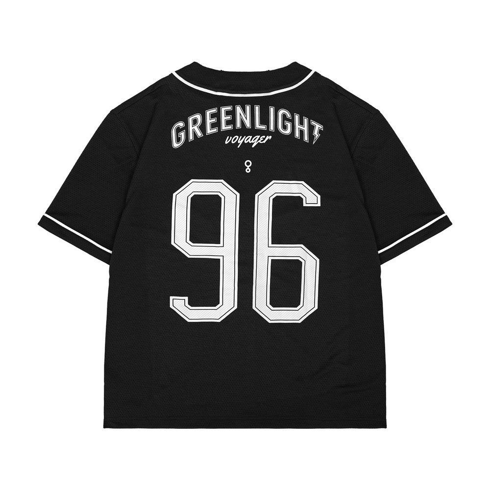 Greenlight Voyager Men's Baseball Shirt Short Sleeve Oversized Fit Zoe HP-C051124