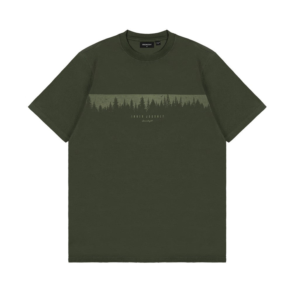 Greenlight Men's T-Shirt Short Sleeve Slim Fit Cotton Deeply C100825