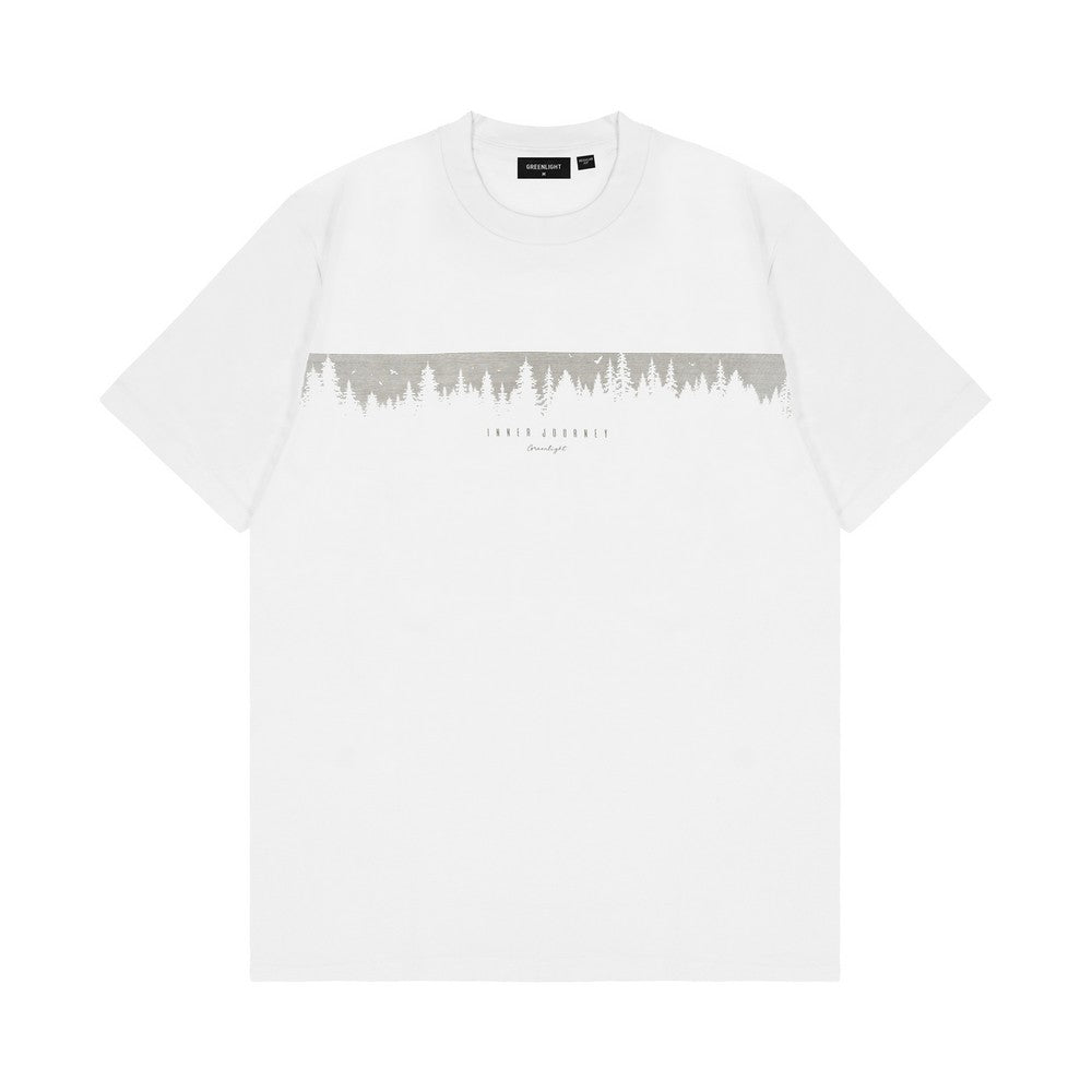 Greenlight Men's T-Shirt Short Sleeve Slim Fit Cotton Deeply C100825