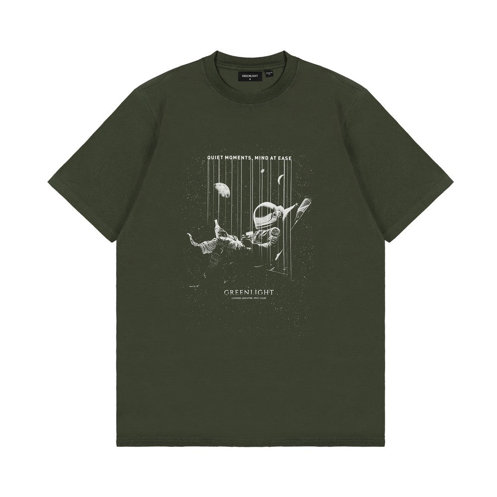 Greenlight Men's T-Shirt Short Sleeve Regular Fit Cotton Astro C150825
