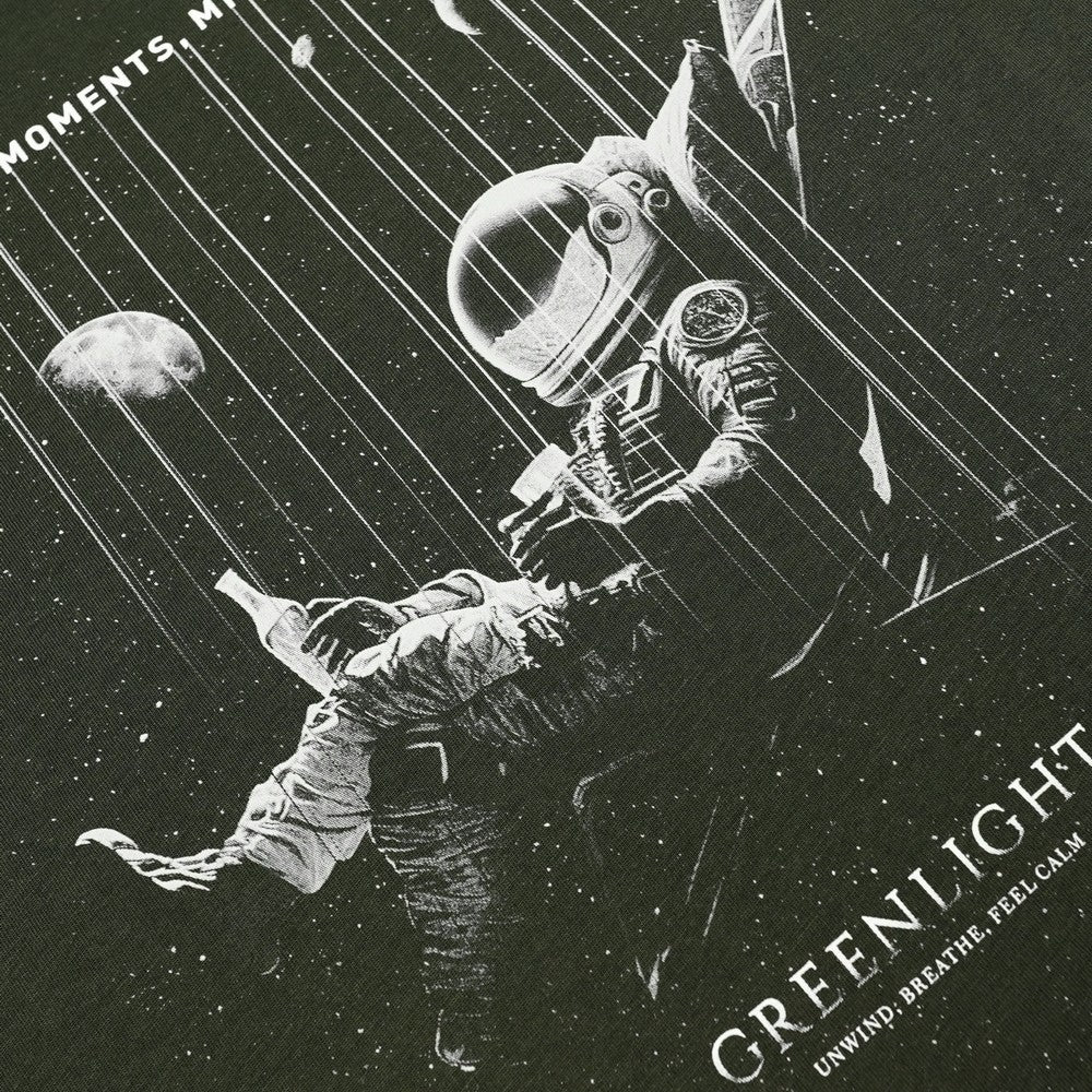 Greenlight Men's T-Shirt Short Sleeve Regular Fit Cotton Astro C150825