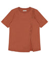 Greenlight Women's T-Shirt Short Sleeve Regular Fit Cotton Button Midori C150325