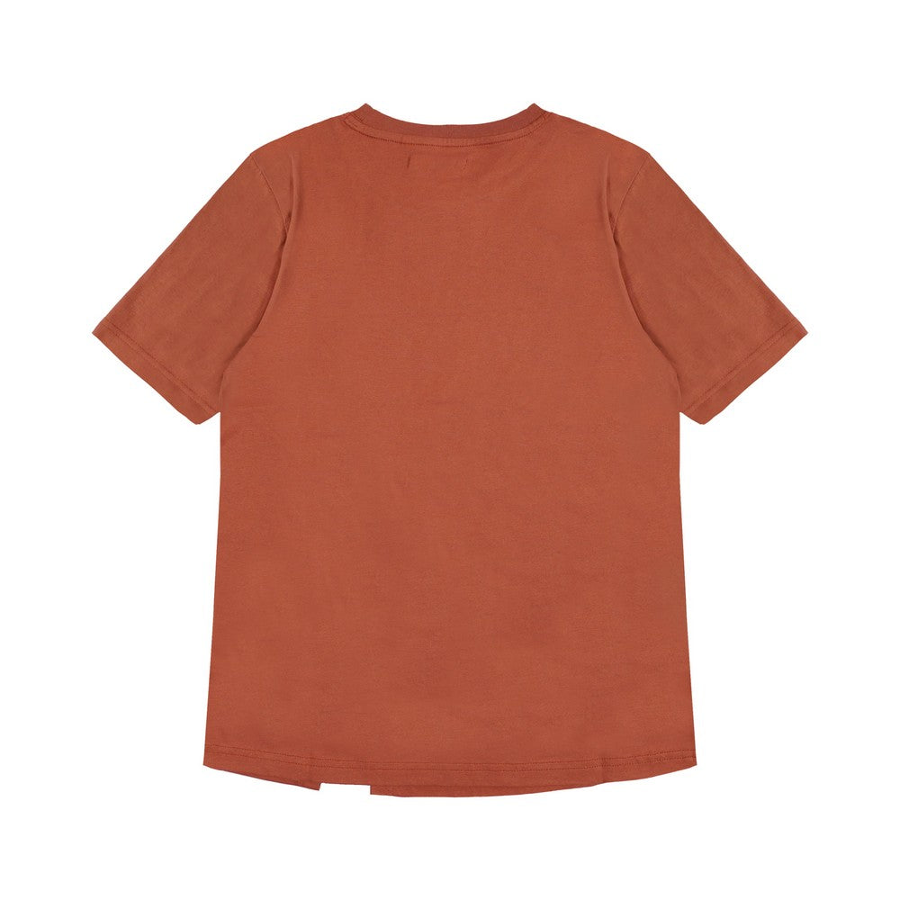 Greenlight Women's T-Shirt Short Sleeve Regular Fit Cotton Button Midori C150325