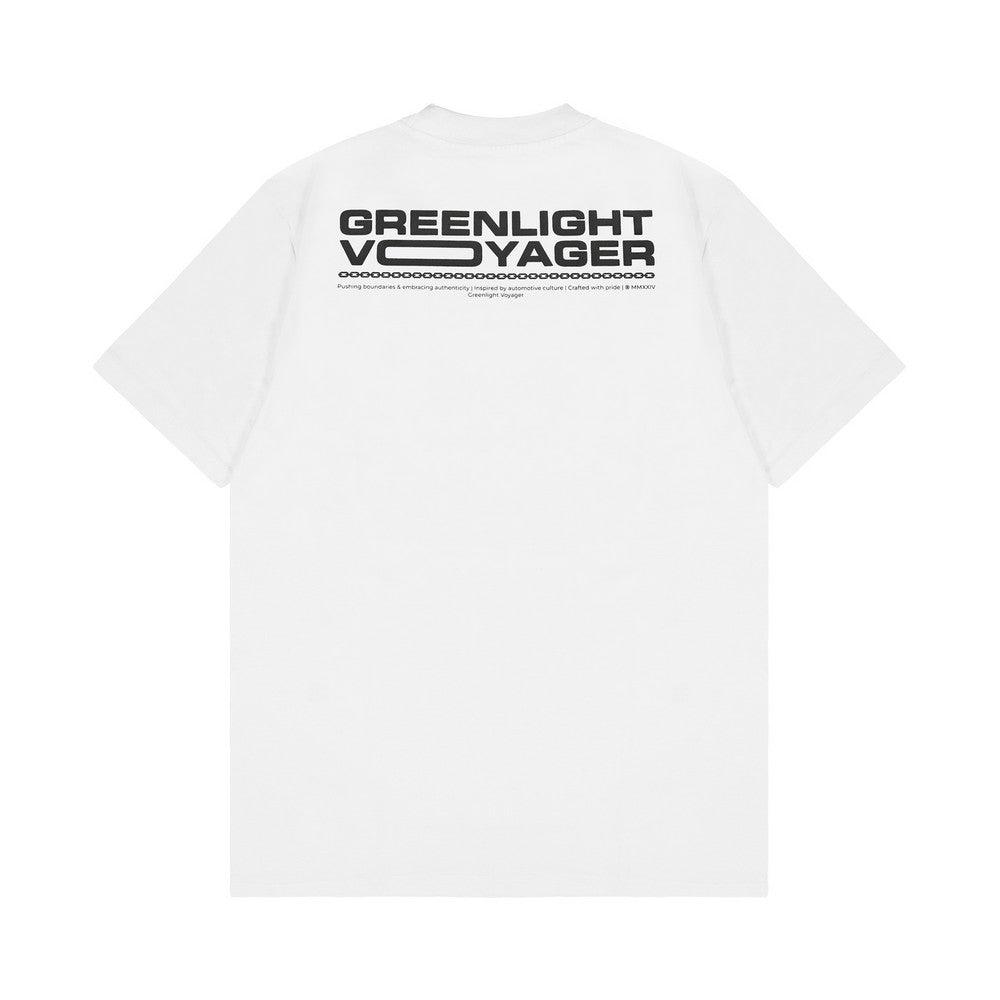 Greenlight Voyager Men's T-Shirt Short Sleeve Regular Fit Cotton Fallen C030925