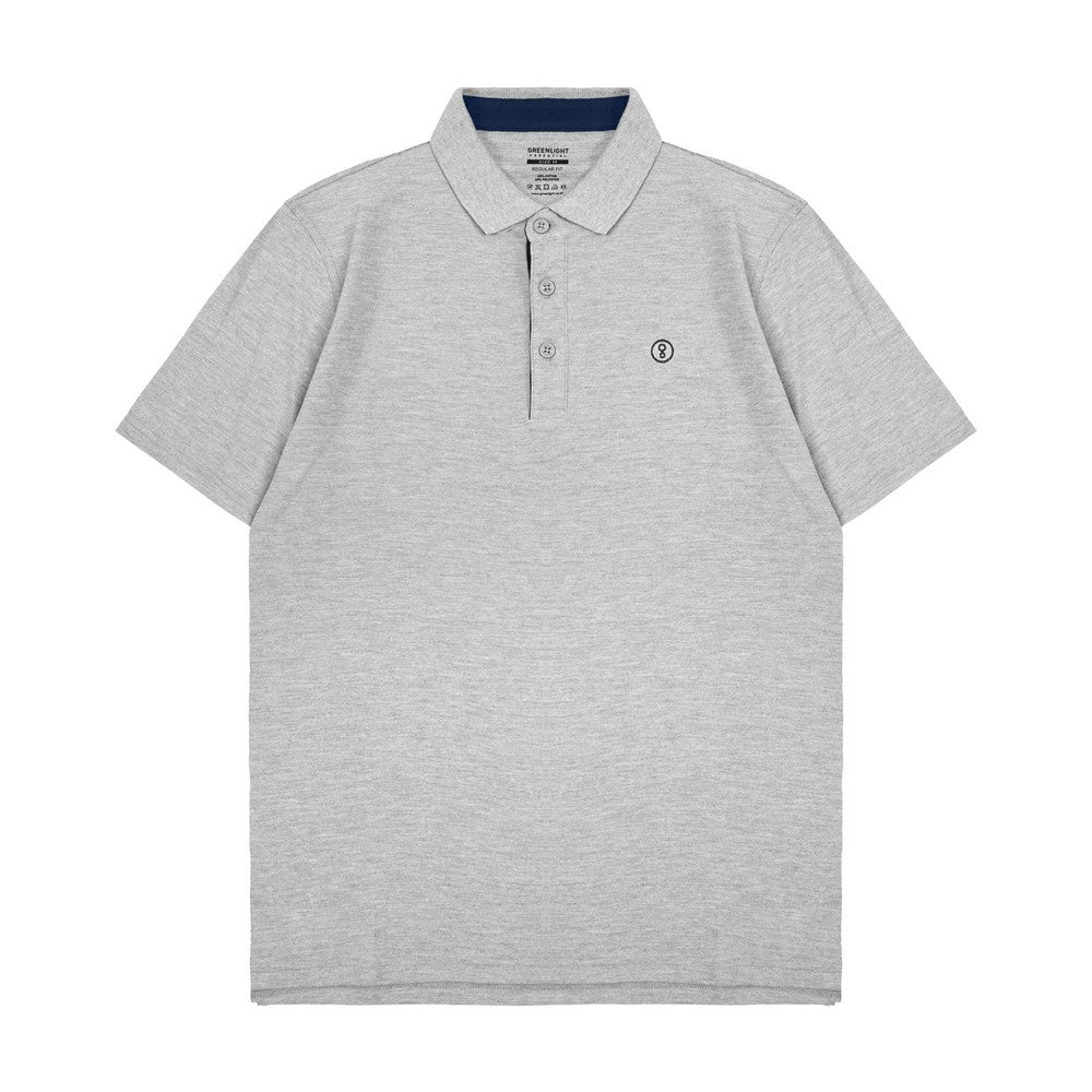 Greenlight Essential Men's Collar T-Shirt Short Sleeve Regular Fit Cotton Polyester Stefano HP-C020425