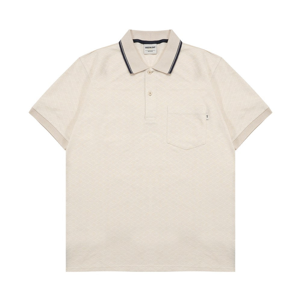 Greenlight Essential Men's Collar T-Shirt Short Sleeve Regular Fit Chelem HP-C020925