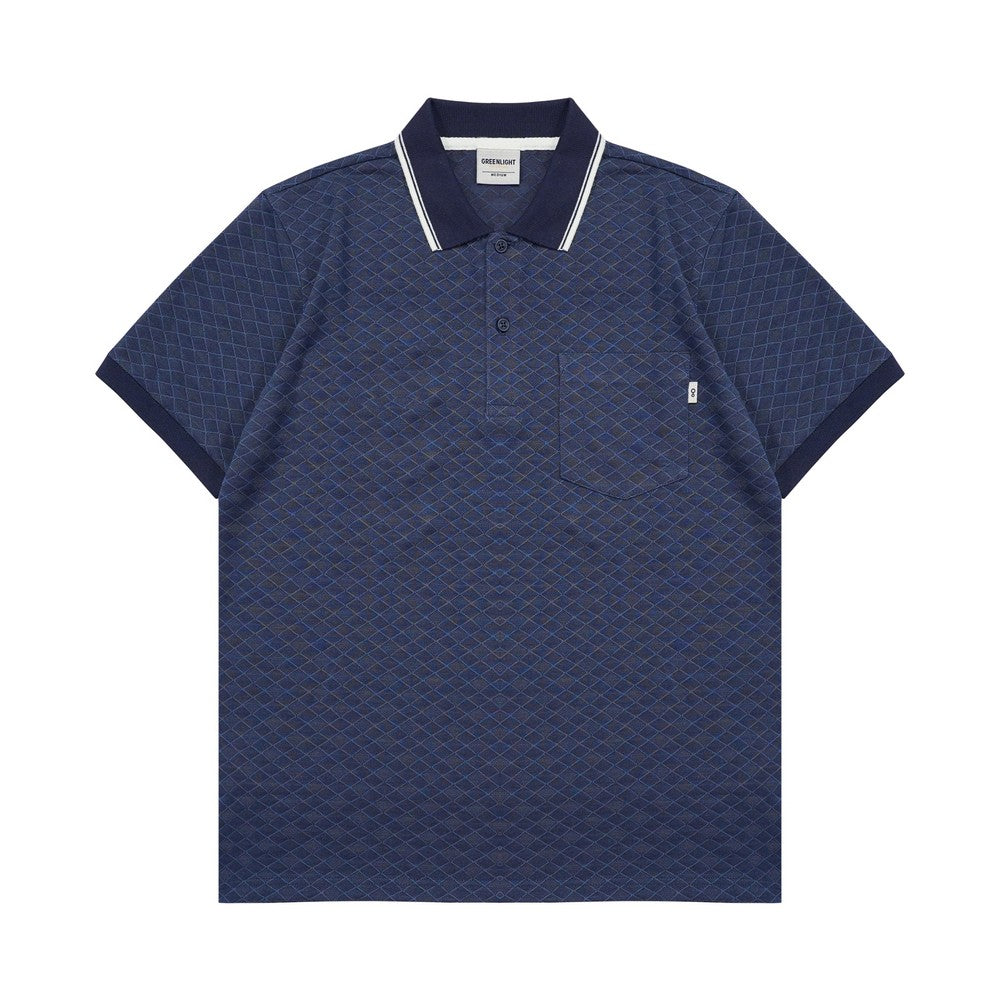 Greenlight Essential Men's Collar T-Shirt Short Sleeve Regular Fit Chelem HP-C020925