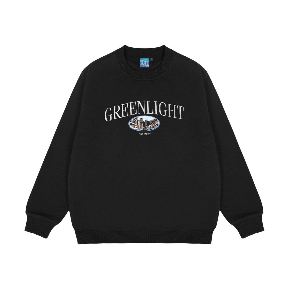 Greenlight Men's Jacket Script Crewneck Sweatshirt Regular Fit French Terry Dakota HP-011025