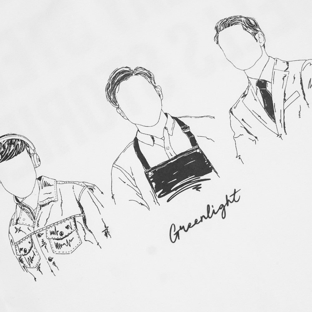 Greenlight Men's T-Shirt Short Sleeve Regular Fit Cotton Identity C011225