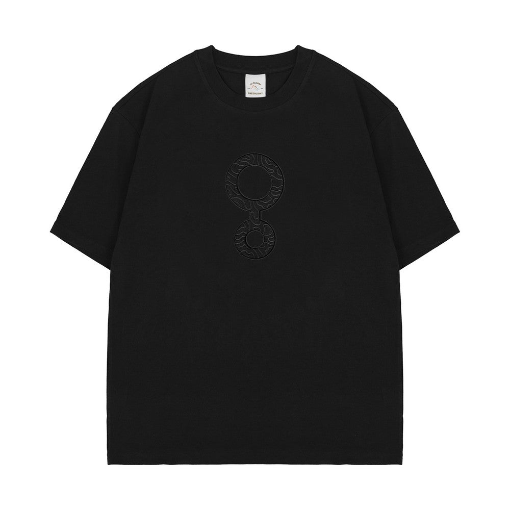 Greenlight Men's T-Shirt Short Sleeve Relaxed Fit Cotton 10s Heavyweight Route 011025